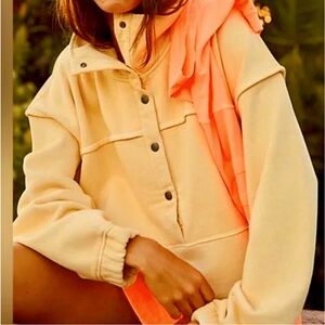 Free People Stash It Sweatshirt NWT Sz XS